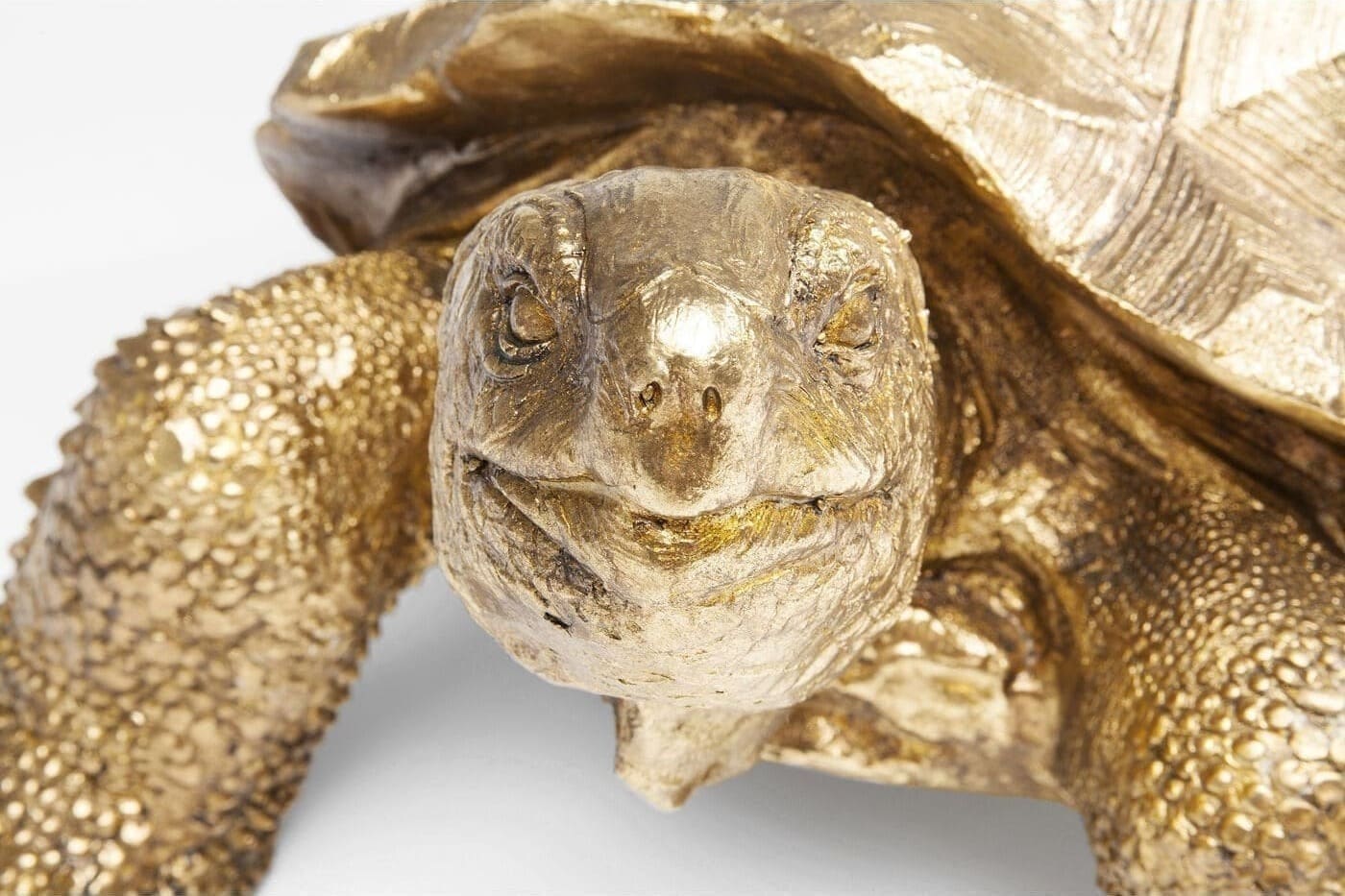 Beeld Turtle Gold Medium 40cm Kare Design Beeld 61959