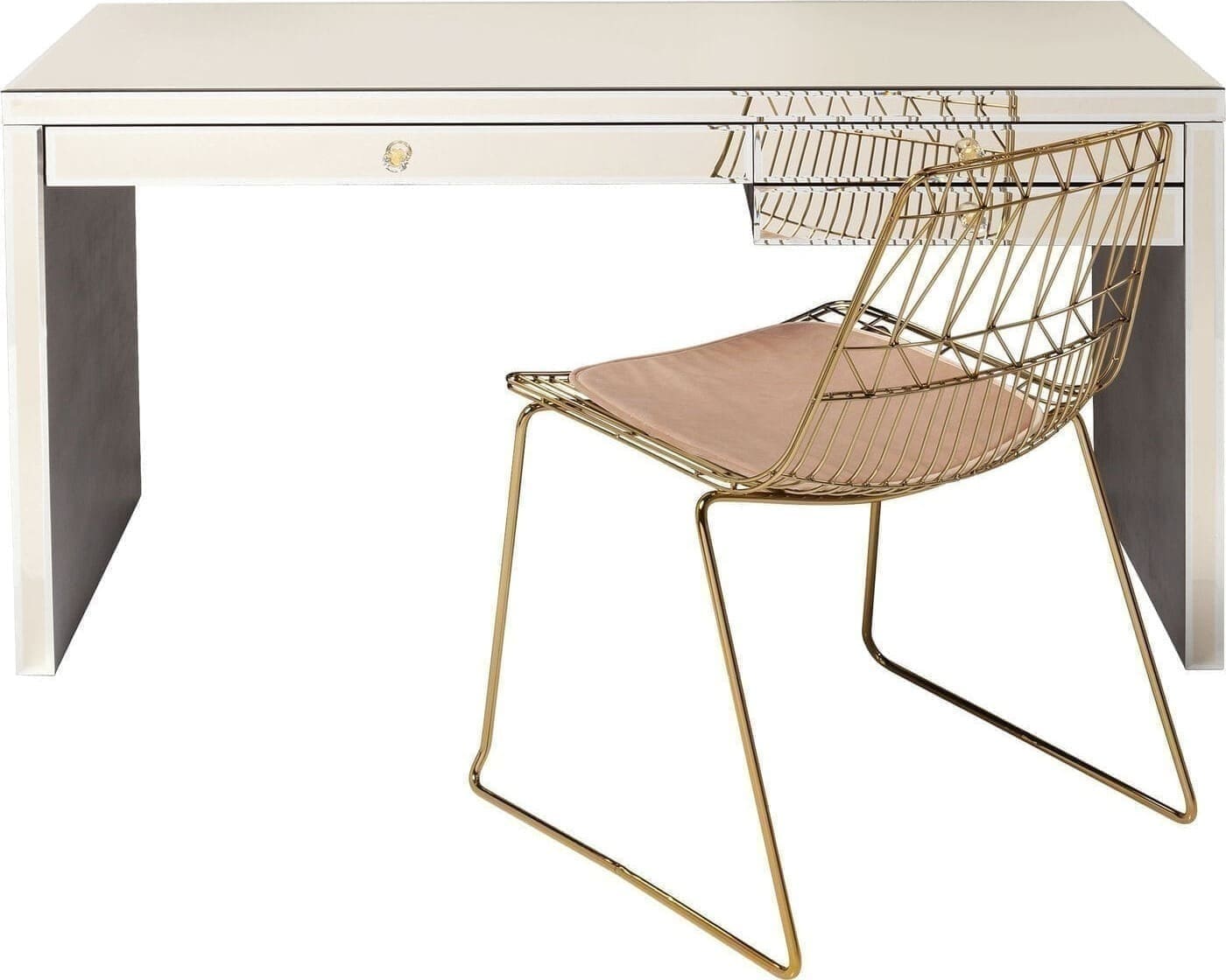 Bureau Luxury Pearl 140x60cm Kare Design Bureau 84158