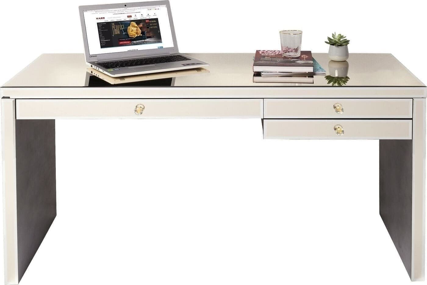 Bureau Luxury Pearl 140x60cm Kare Design Bureau 84158