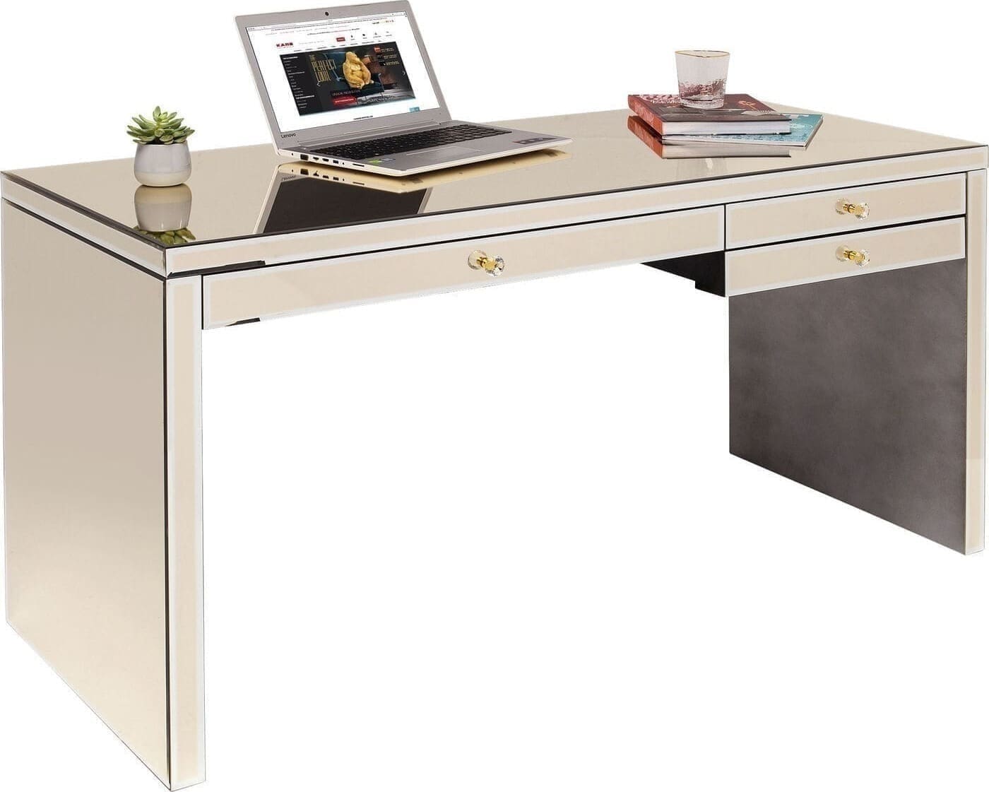 Bureau Luxury Pearl 140x60cm Kare Design Bureau 84158