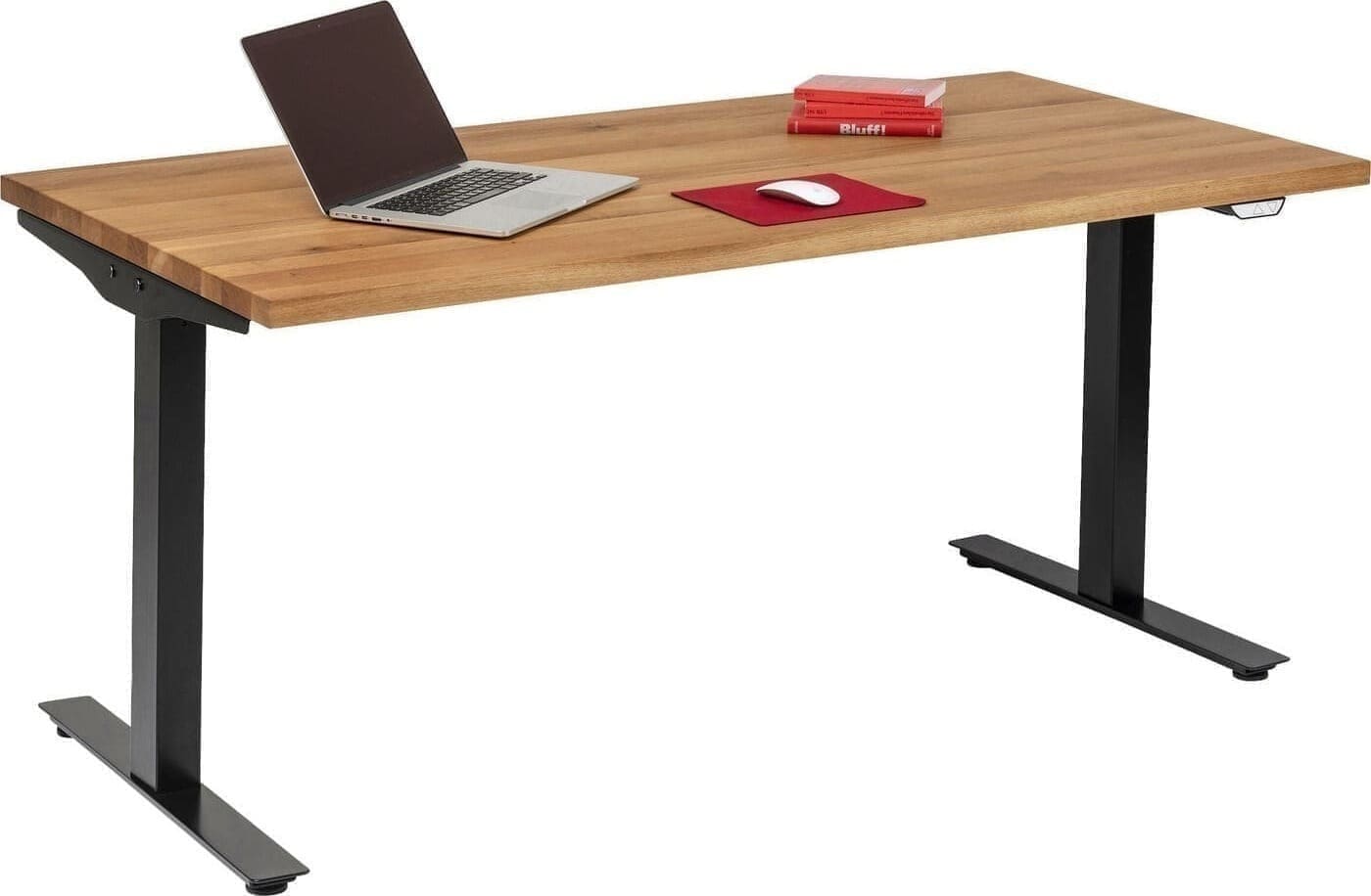 Bureau Office Jackie Oak Black 160x80 - Afbeelding 17