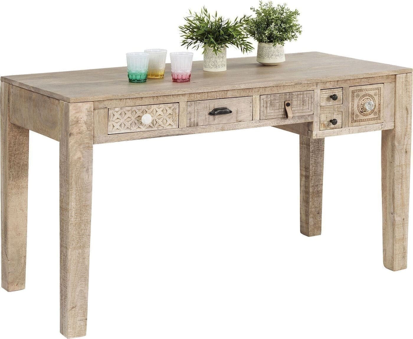 Bureau Puro 135x60cm 6Drawers Kare Design Bureau 81333