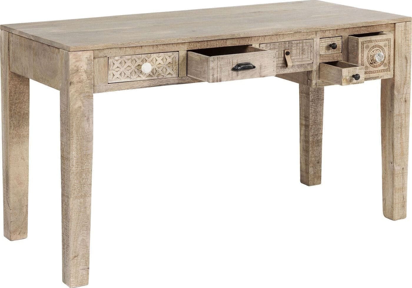 Bureau Puro 135x60cm 6Drawers Kare Design Bureau 81333