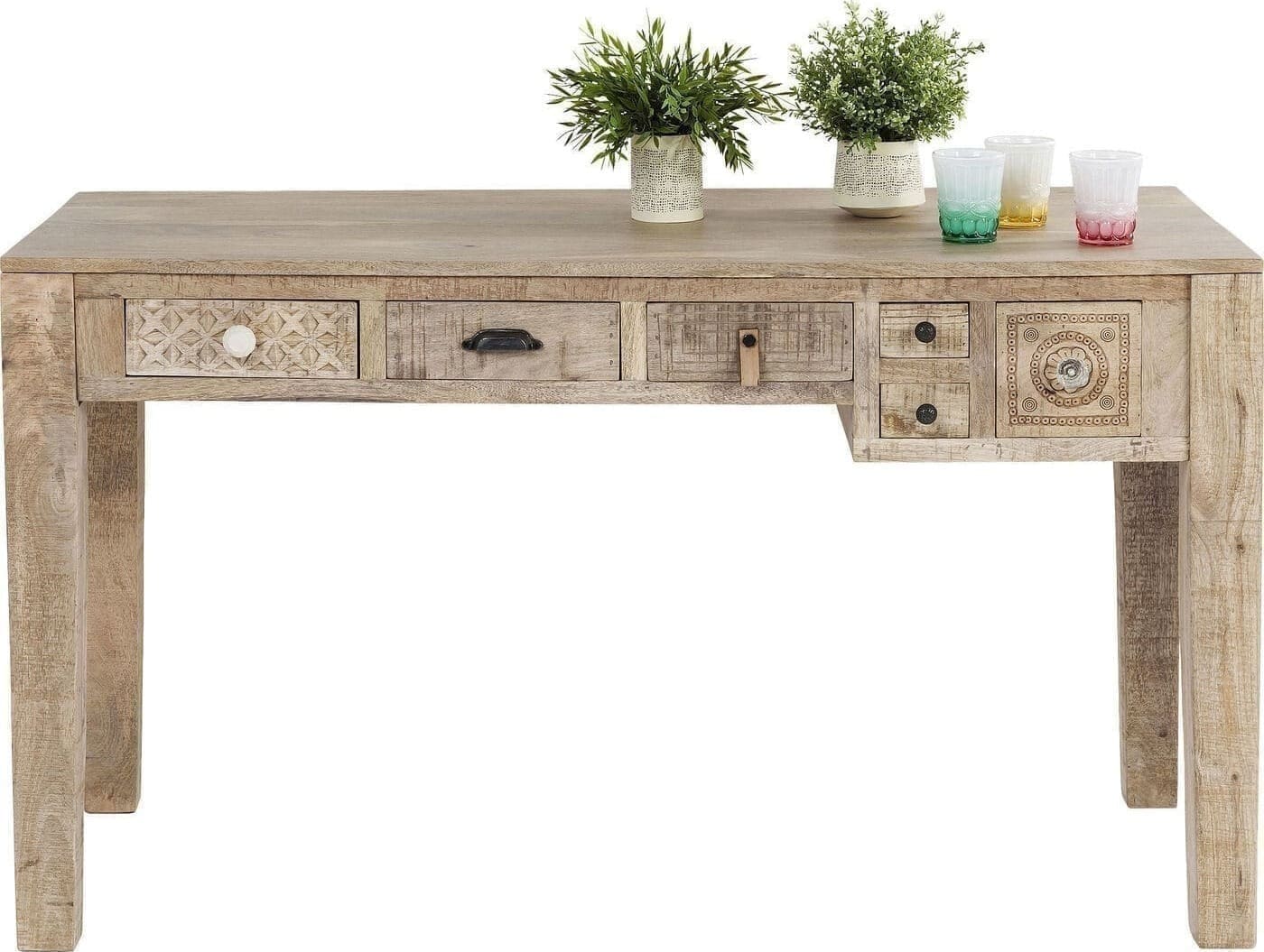 Bureau Puro 135x60cm 6Drawers Kare Design Bureau 81333