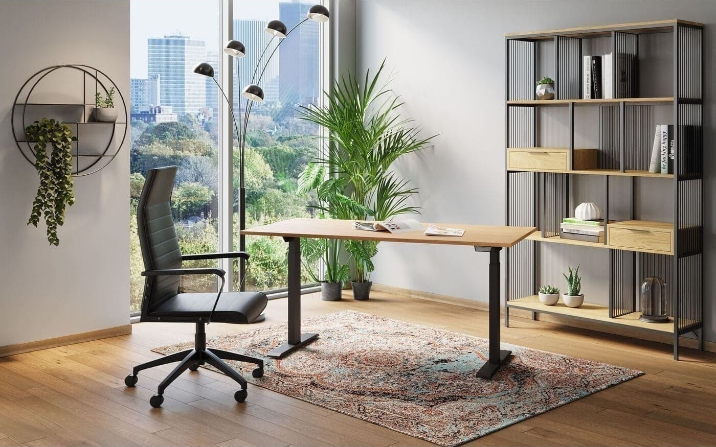 Bureaustoel Labora High Black Kare Design Bureaustoel 84743