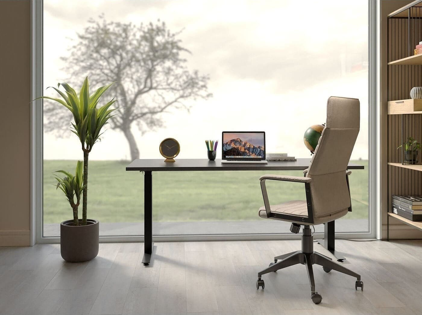 Bureaustoel Labora High Pebble Kare Design Bureaustoel 84742