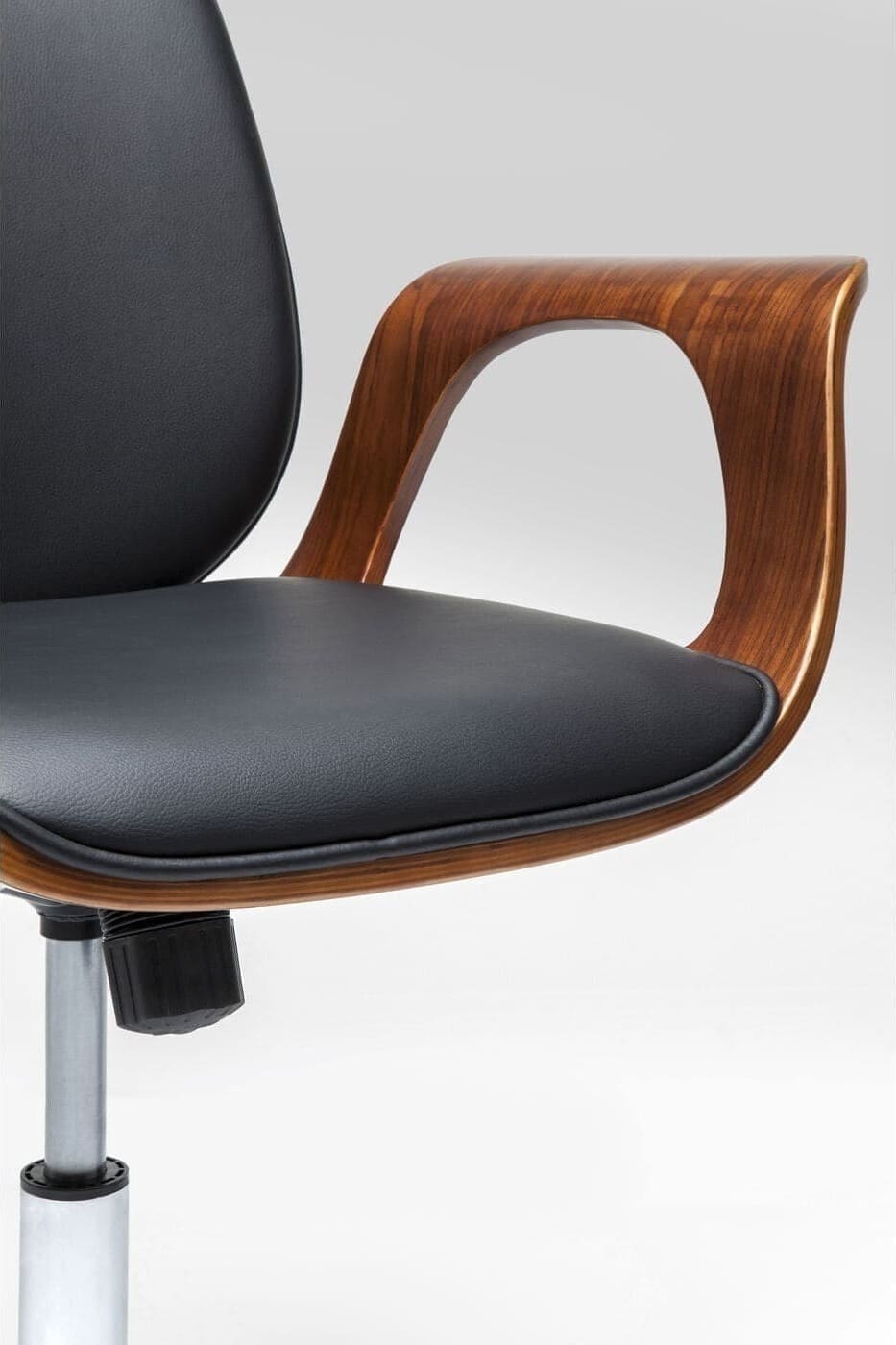 Bureaustoel Patron Walnut Kare Design Bureaustoel 79696