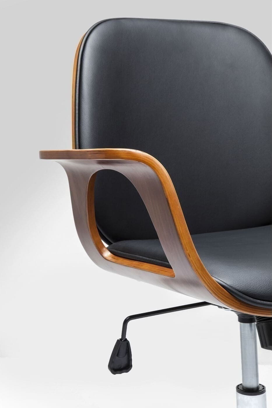 Bureaustoel Patron Walnut Kare Design Bureaustoel 79696