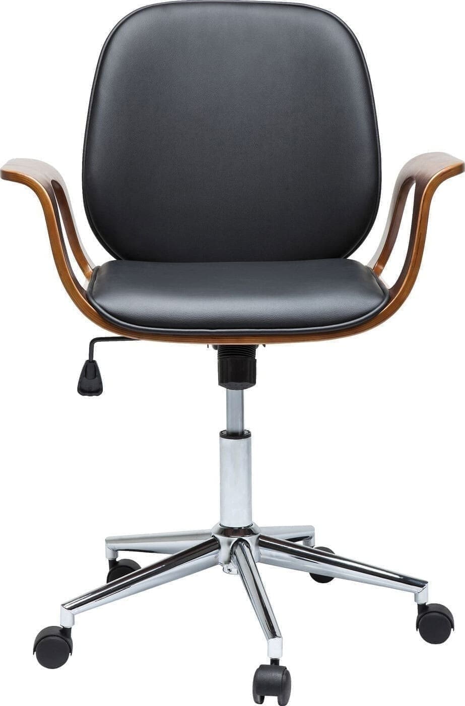Bureaustoel Patron Walnut Kare Design Bureaustoel 79696