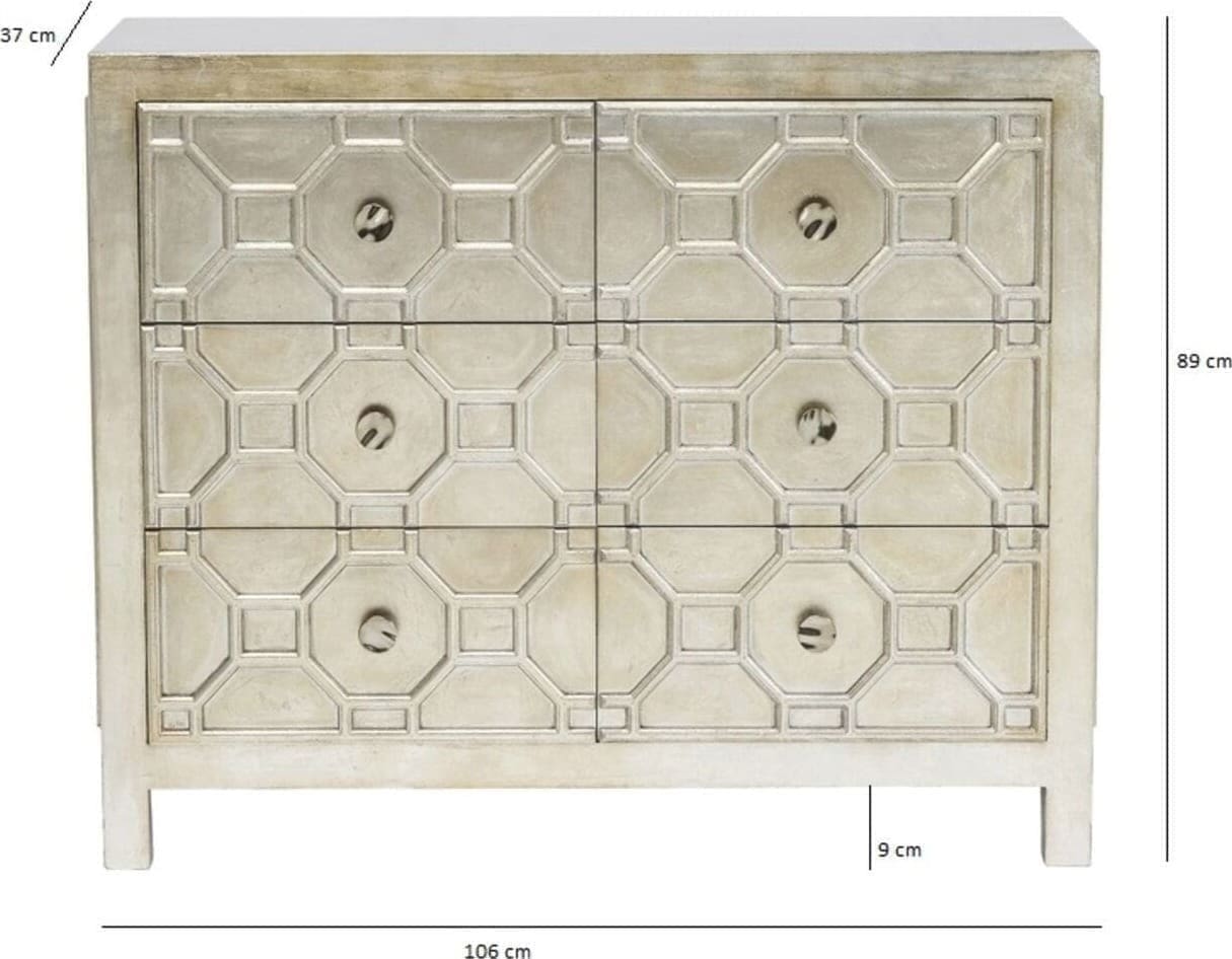Dressoir Alhambra 108cm Kare Design Dressoir 80825