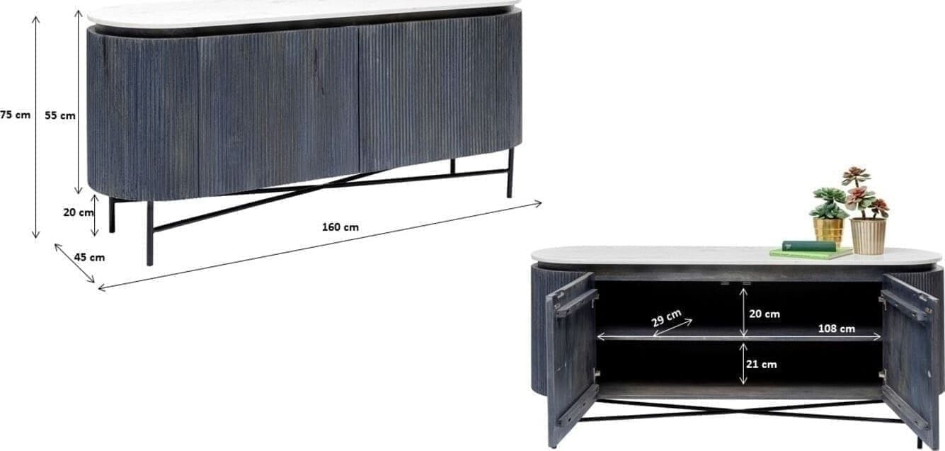 Dressoir Glenn Kare Design Dressoir 84889