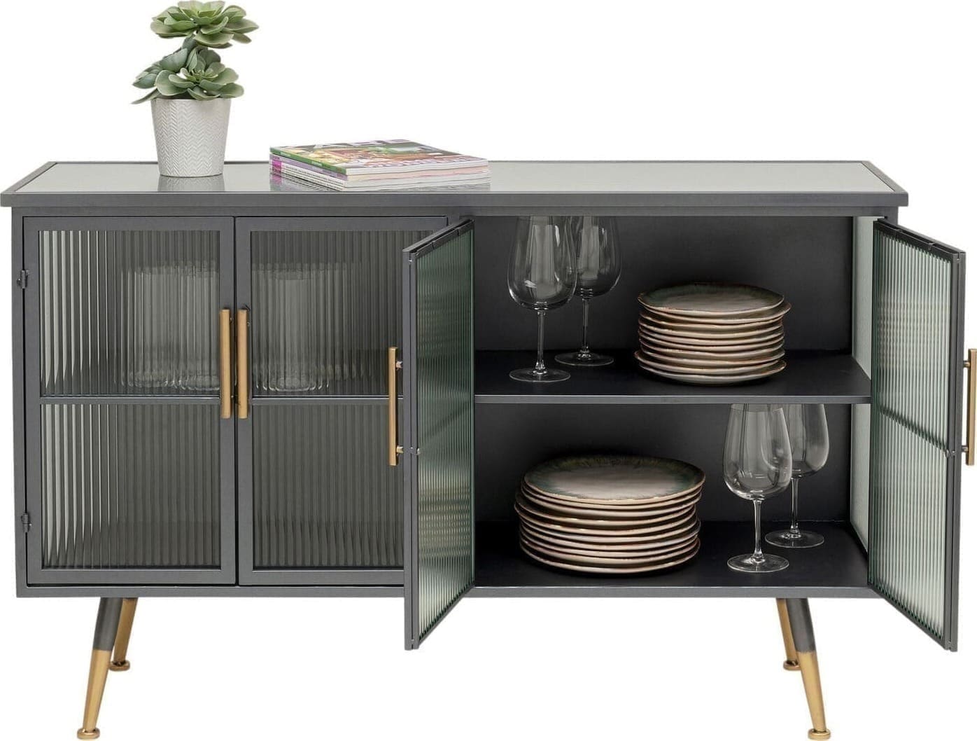 Dressoir La Gomera 4 Doors Kare Design Dressoir 84137