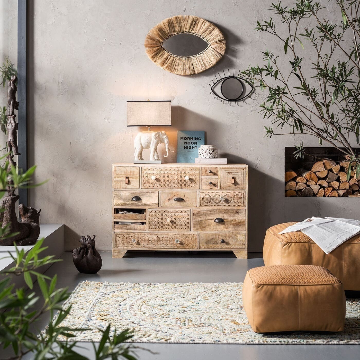 Dressoir Puro 14 Drawers Kare Design Dressoir 81335
