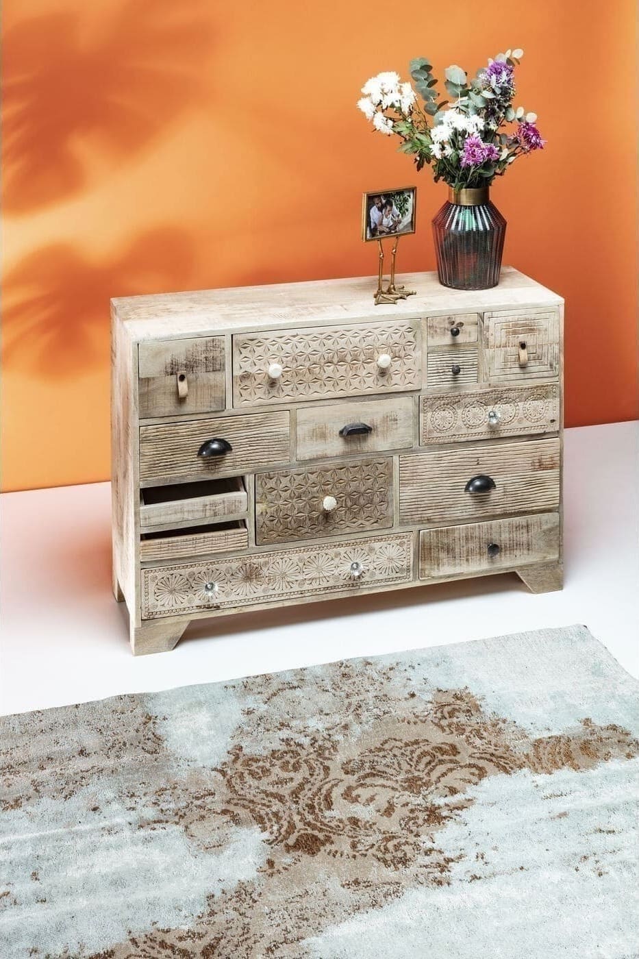Dressoir Puro 14 Drawers Kare Design Dressoir 81335