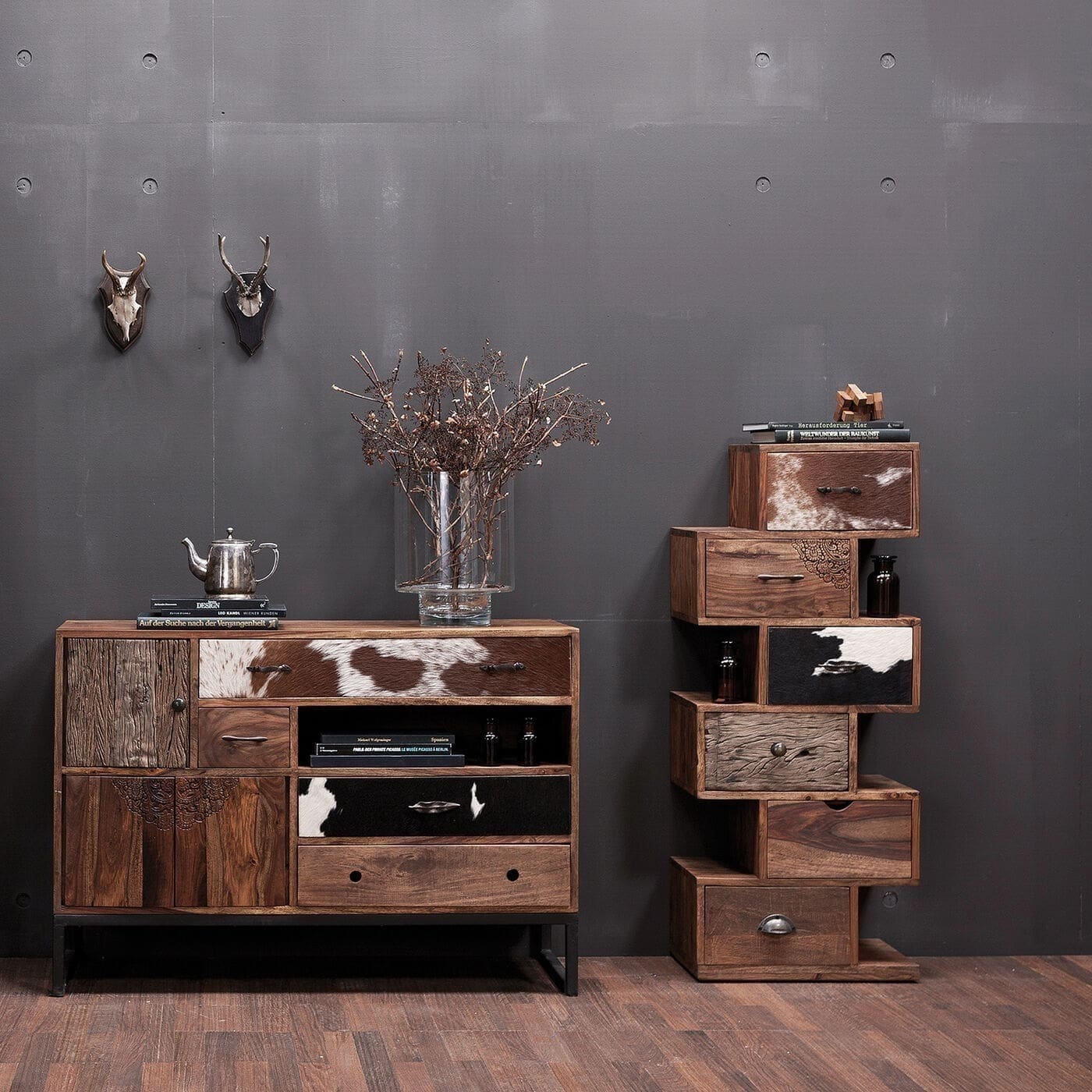 Dressoir Rodeo Zick Zack 6Drw Kare Design Dressoir 78337