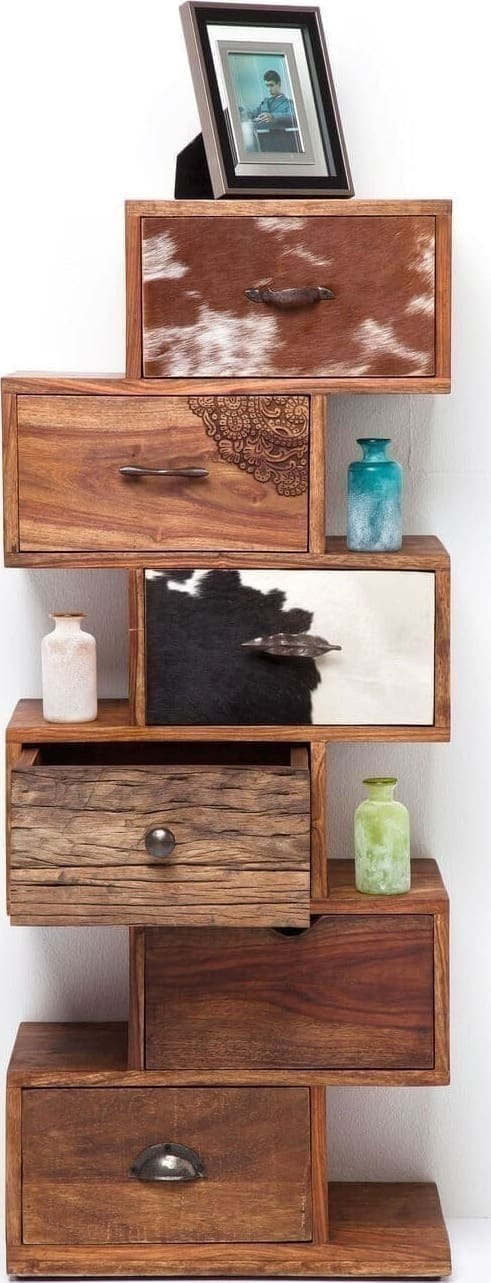 Dressoir Rodeo Zick Zack 6Drw Kare Design Dressoir 78337