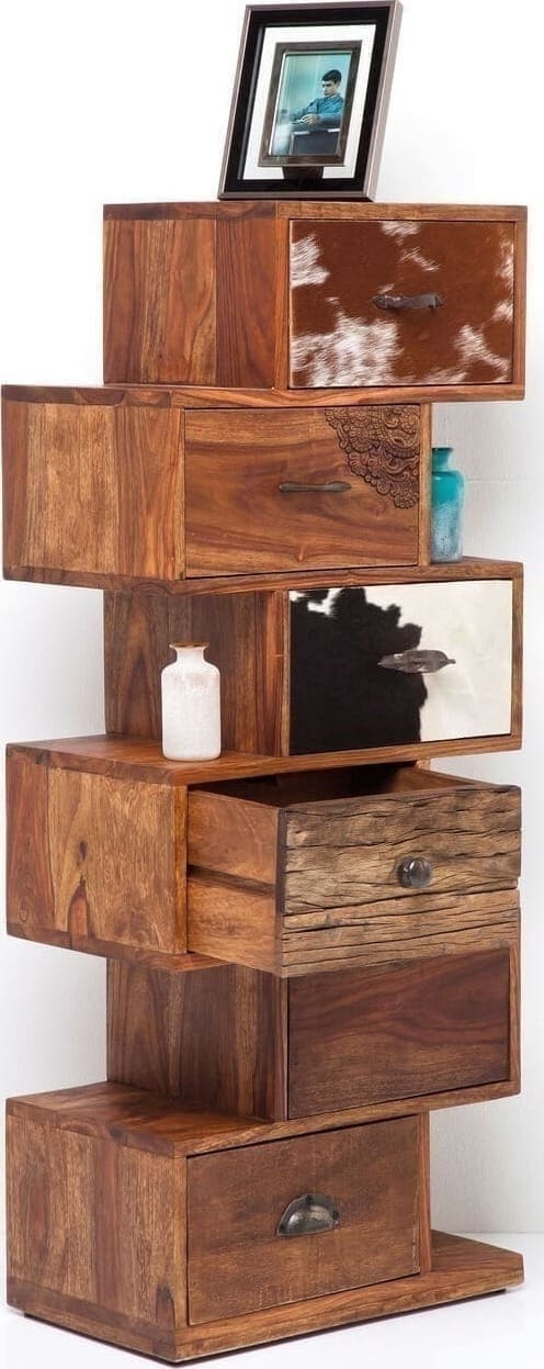 Dressoir Rodeo Zick Zack 6Drw Kare Design Dressoir 78337