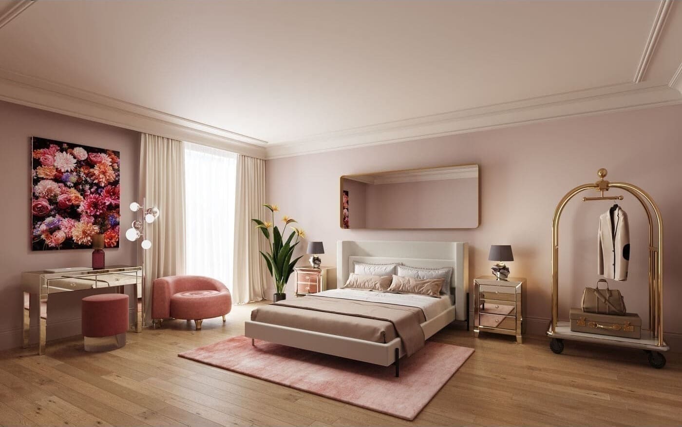 Dressoir Small Luxury 3 Drawers Kare Design Dressoir 83179