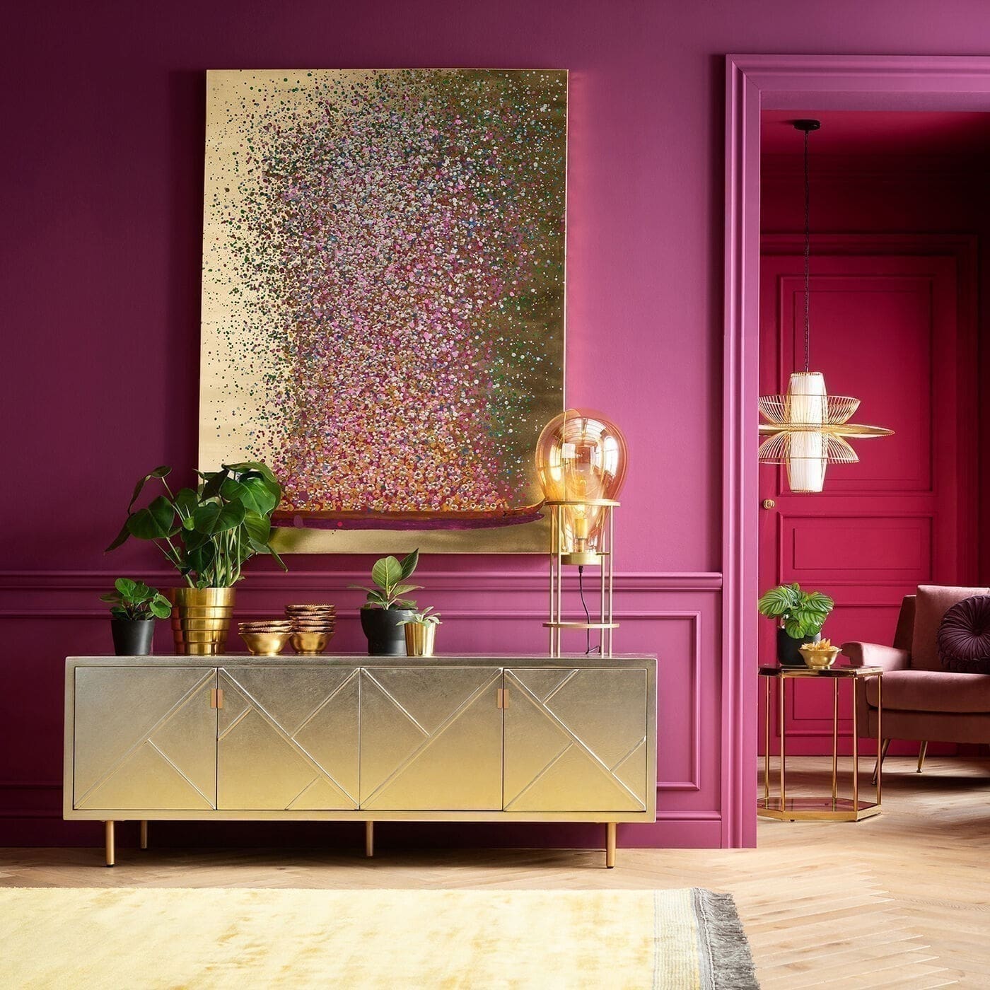 Dressoir Venice Triangle 180x64cm Kare Design Dressoir 81035