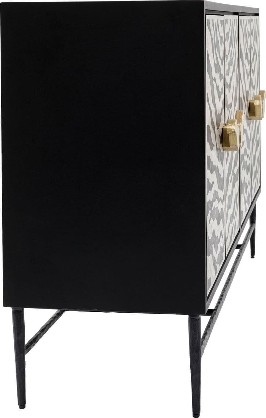 Dressoir Zebra 160x80cm Kare Design Dressoir 86150