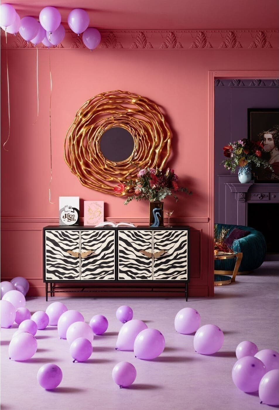 Dressoir Zebra 160x80cm Kare Design Dressoir 86150