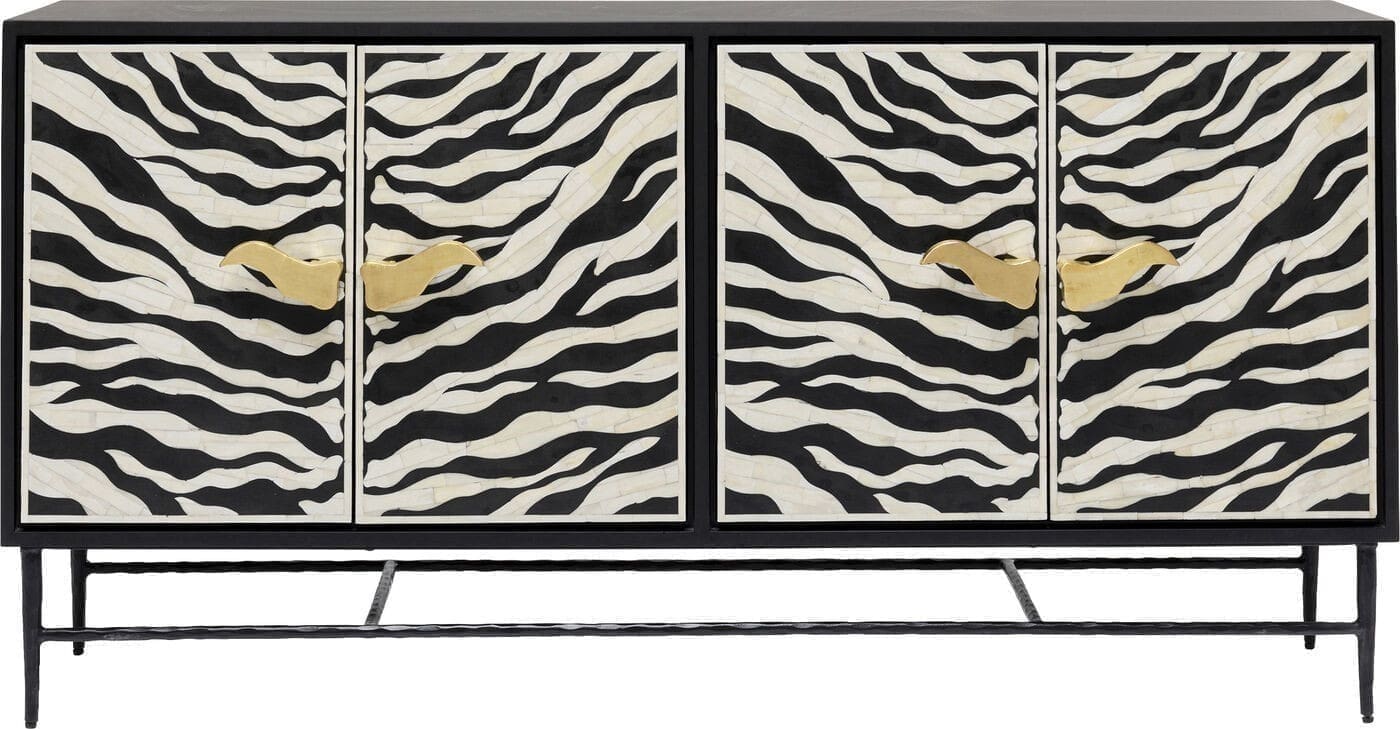 Dressoir Zebra 160x80cm Kare Design Dressoir 86150