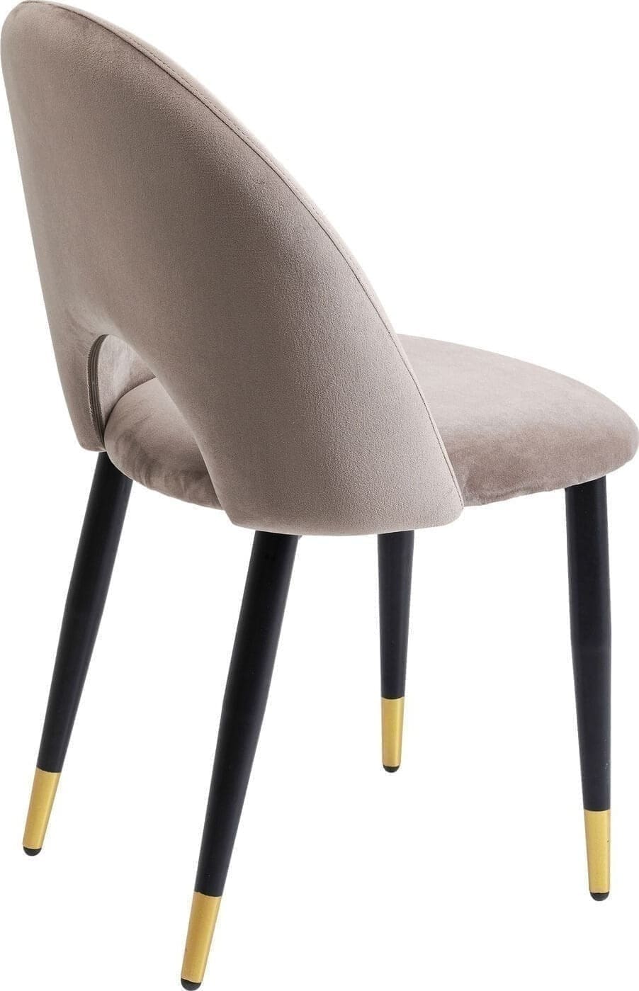 Eetkamerstoel Iris Velvet Taupe (2/Set) Kare Design Eetkamerstoel 80084