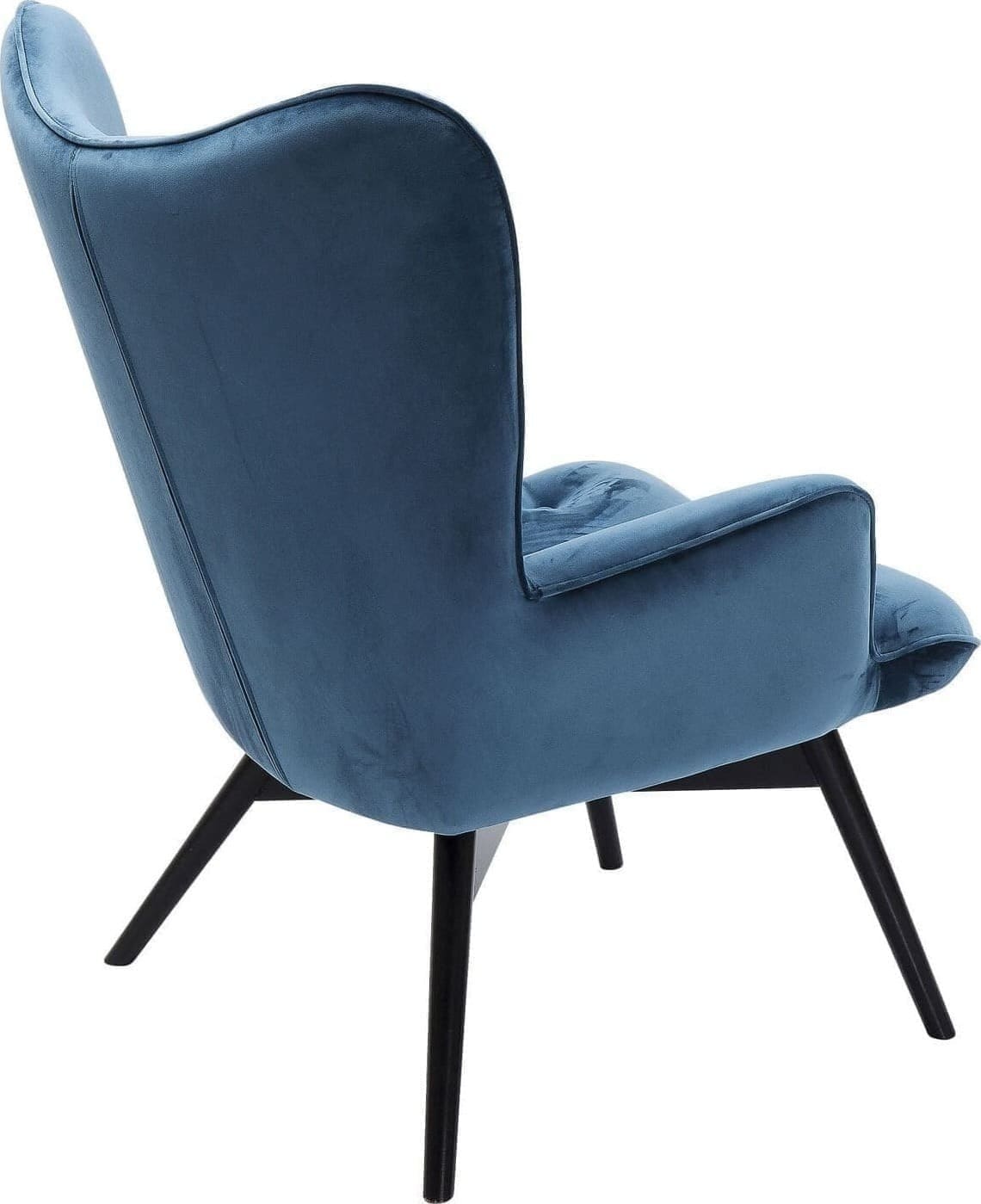 Fauteuil Black Vicky Velvet Bluegreen Kare Design Fauteuil 82609