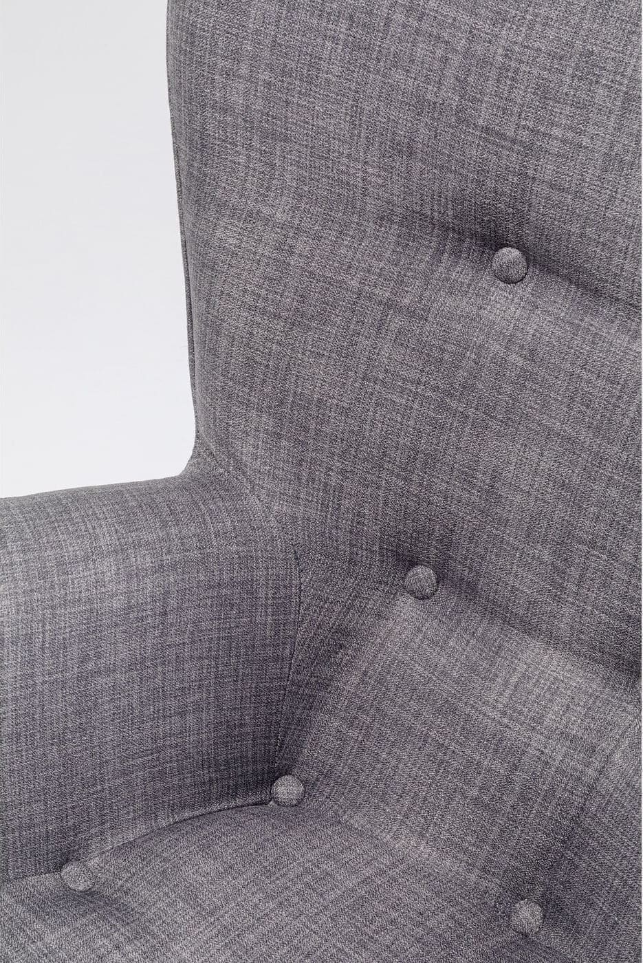 Fauteuil Vicky Grey Kare Design Fauteuil 82684
