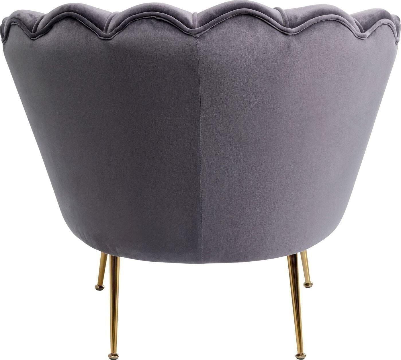 Fauteuil Water Lily Gold Grey Kare Design Fauteuil 85671