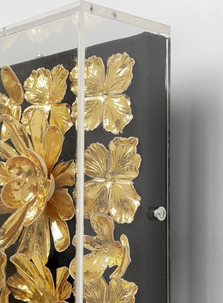 Fotolijst Gold Flower 80x80cm Kare Design Fotolijst 51441