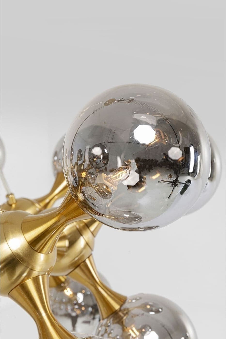 Hanglamp Atomic Bals Brass Ø74cm Kare Design Hanglamp 53394