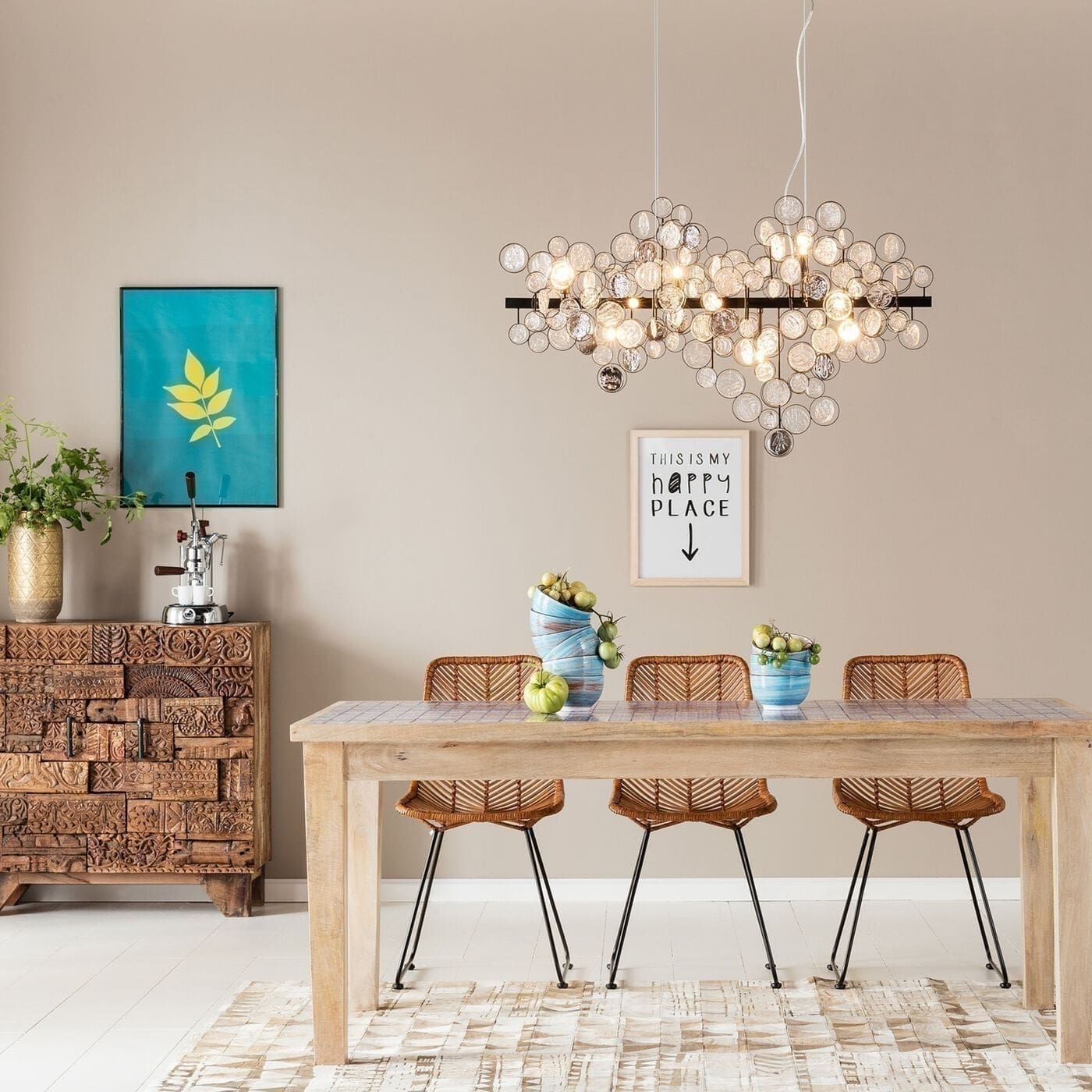 Hanglamp Clouds Clear Kare Design Hanglamp 60669