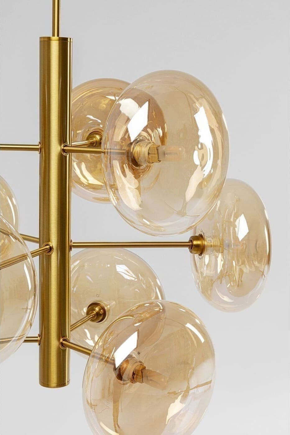 Hanglamp Headlight Brass Kare Design Hanglamp 54202