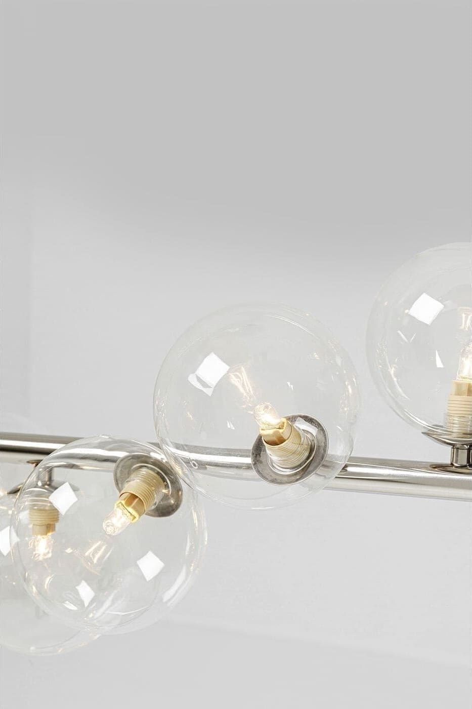 Hanglamp Scala Bals Chrome 155cm Kare Design Hanglamp 52513