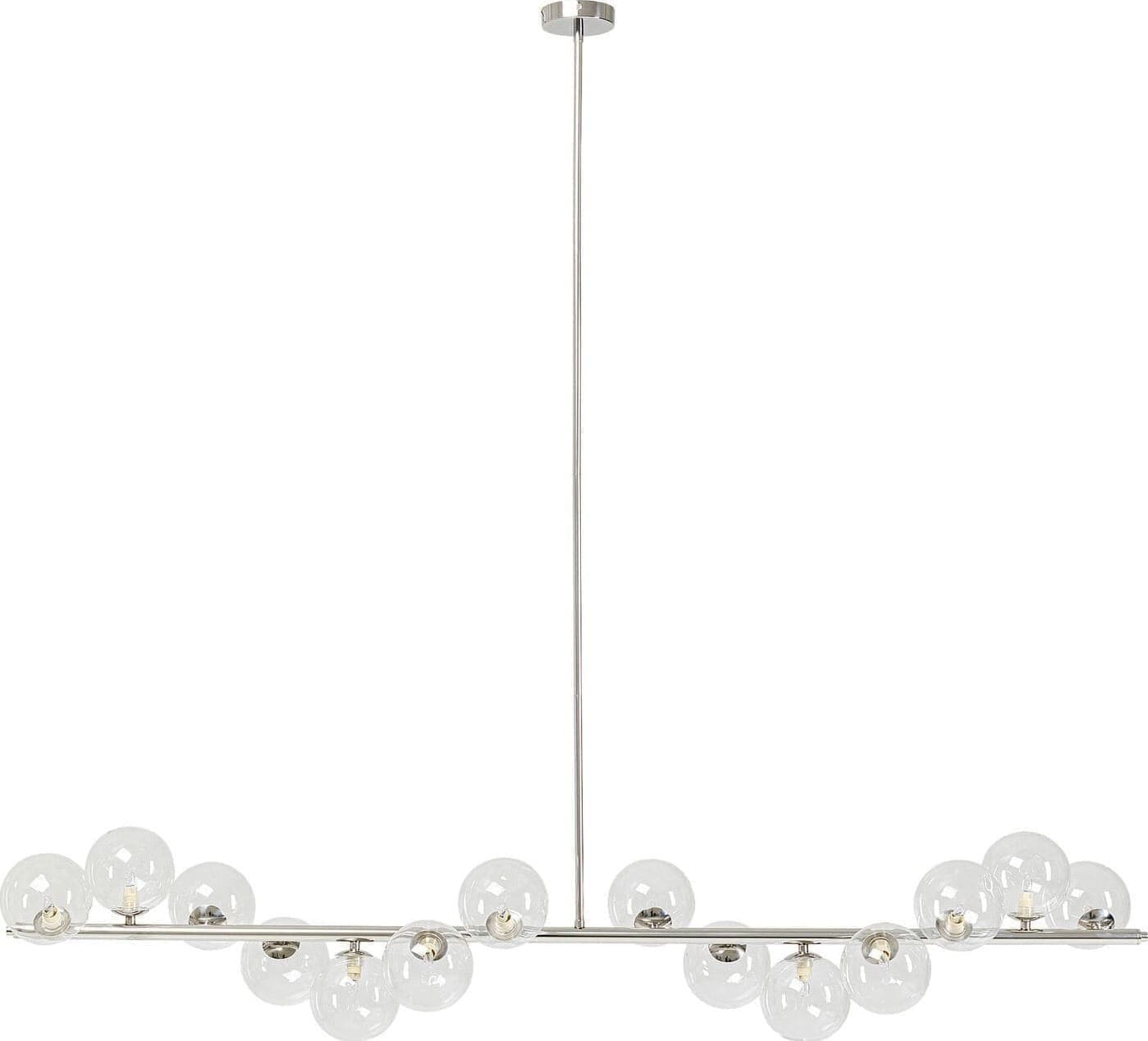 Hanglamp Scala Bals Chrome 155cm Kare Design Hanglamp 52513