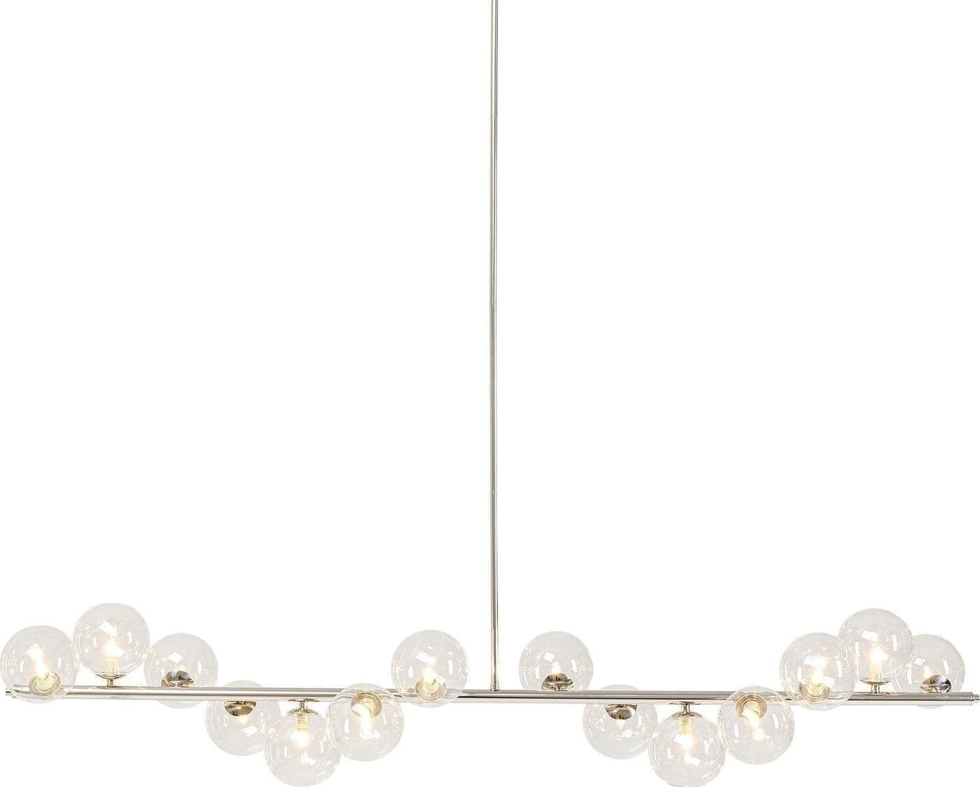 Hanglamp Scala Bals Chrome 155cm Kare Design Hanglamp 52513
