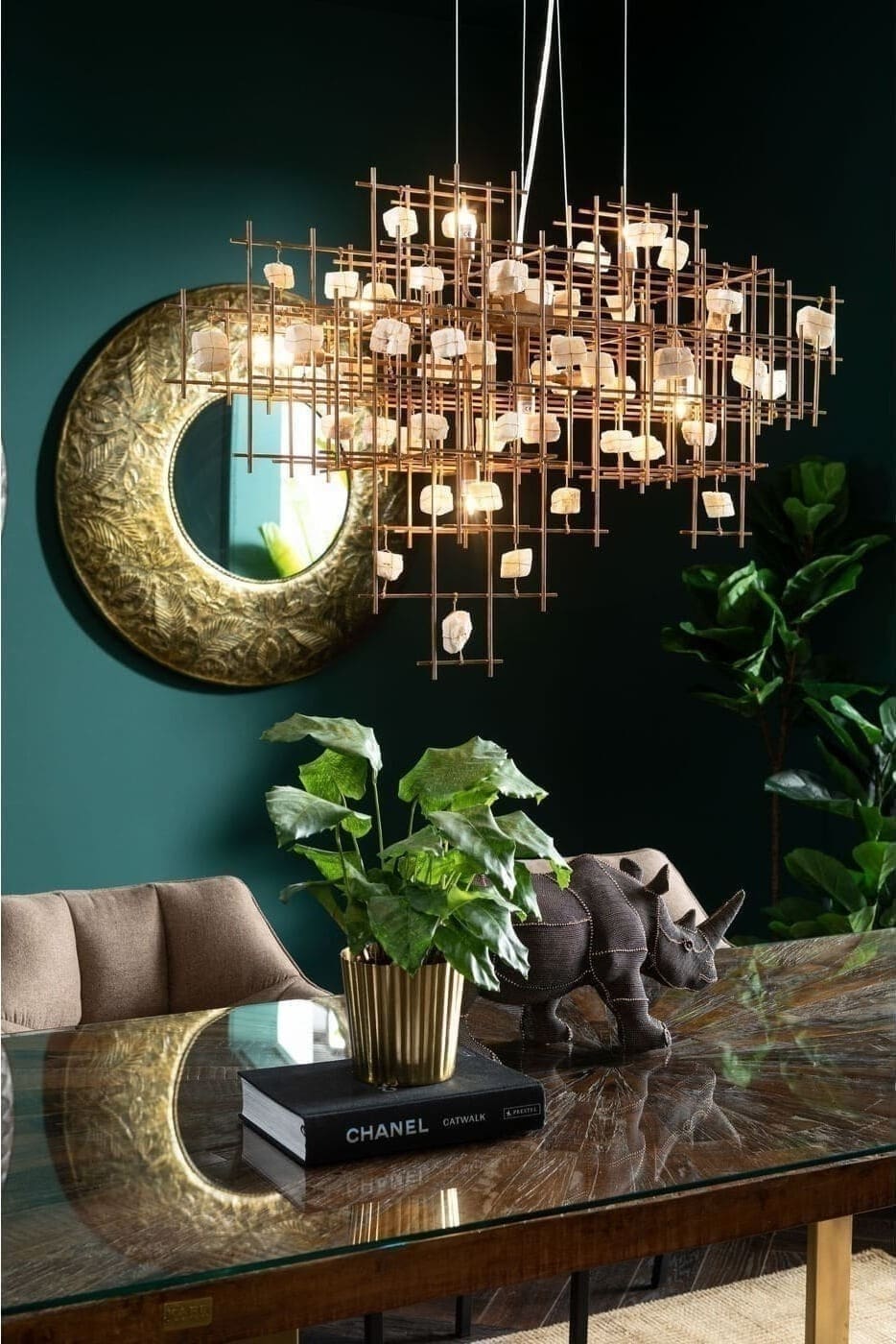 Hanglamp Stone Mobile Kare Design Hanglamp 60163