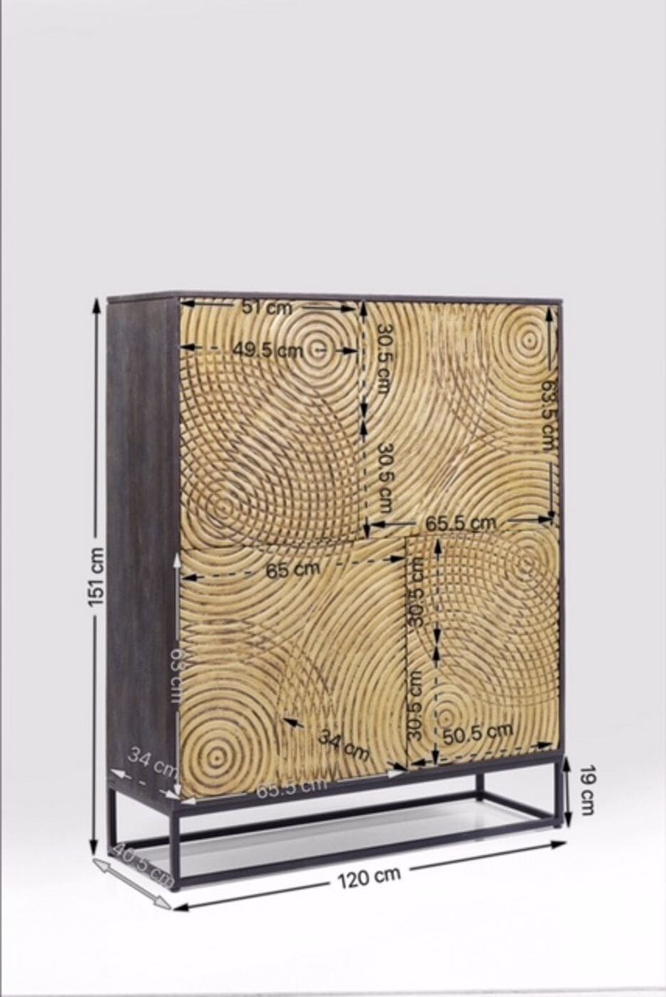 Kast Circulo Kare Design Kast|Bergkast 83835