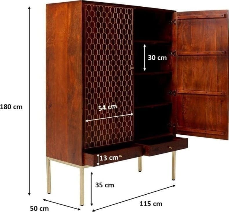 Kledingkast Muskat Kare Design Linnenkast 84921