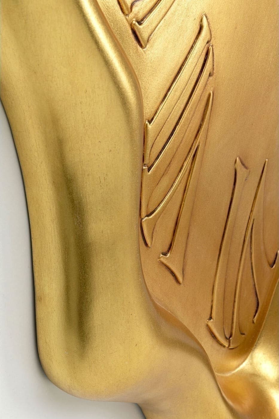 Klok Big Drop Gold 92x127cm Kare Design Klok 53519