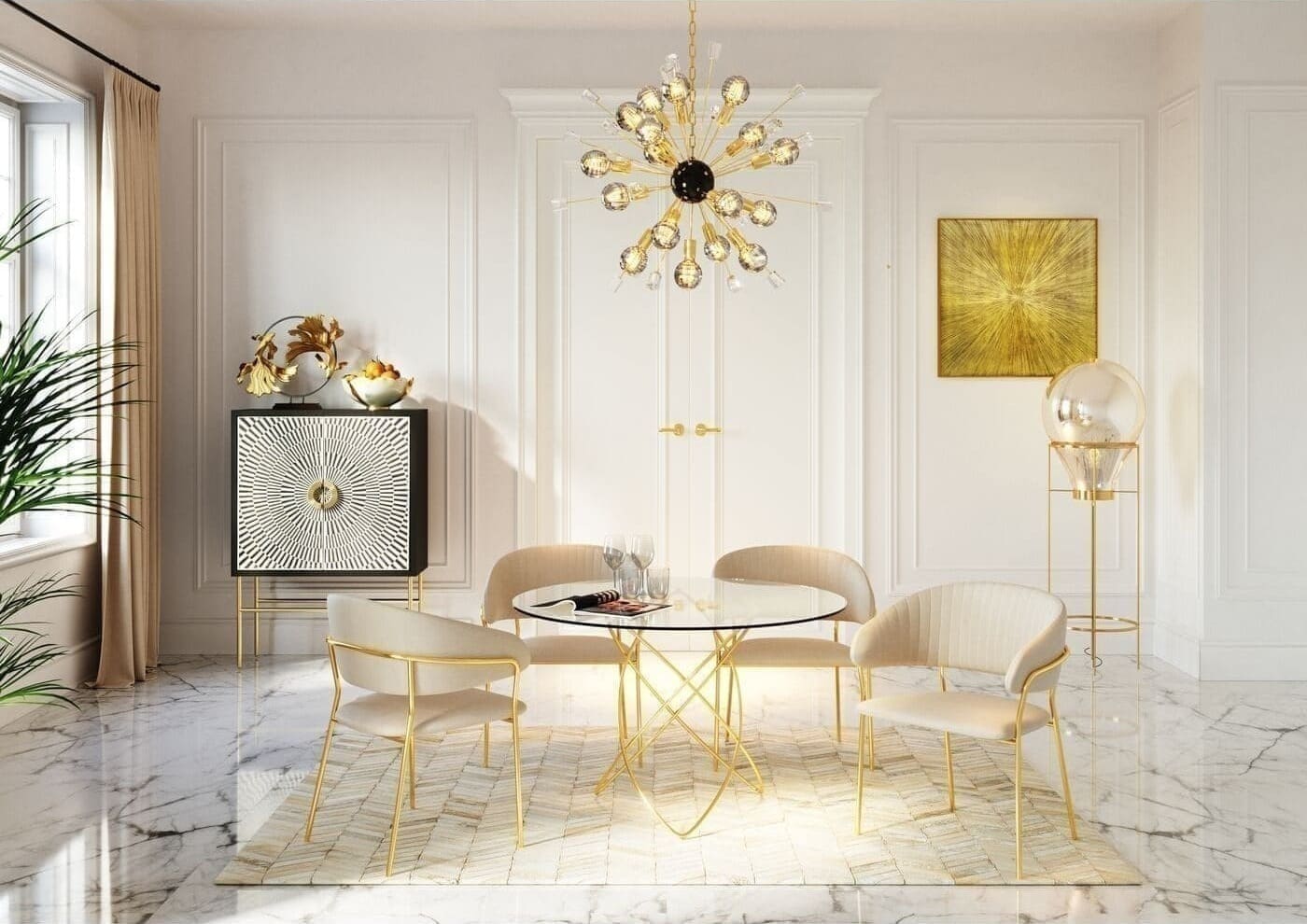 Object Schilderij Illumino 80x80cm Kare Design Beeld 53301
