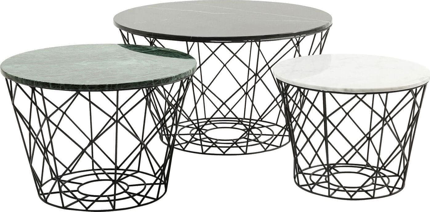 Salontafel East Coast Round (3/Set) Kare Design Salontafel 81832