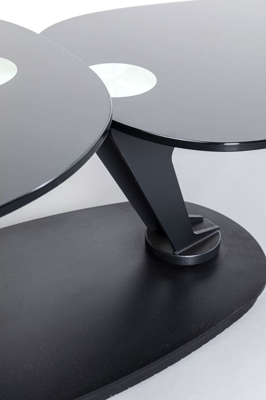 Salontafel Franklin Black 150x58cm Kare Design Salontafel 86508