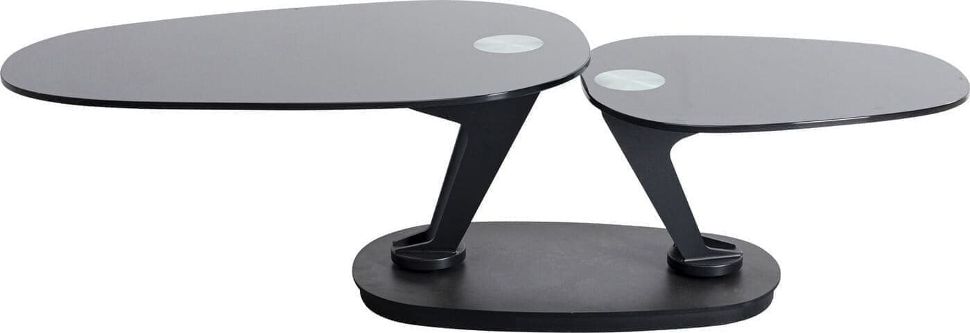 Salontafel Franklin Black 150x58cm Kare Design Salontafel 86508