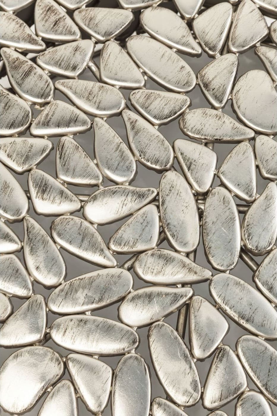 Salontafel Pebbles Deluxe Silver (2/Set) Kare Design Salontafel 82976
