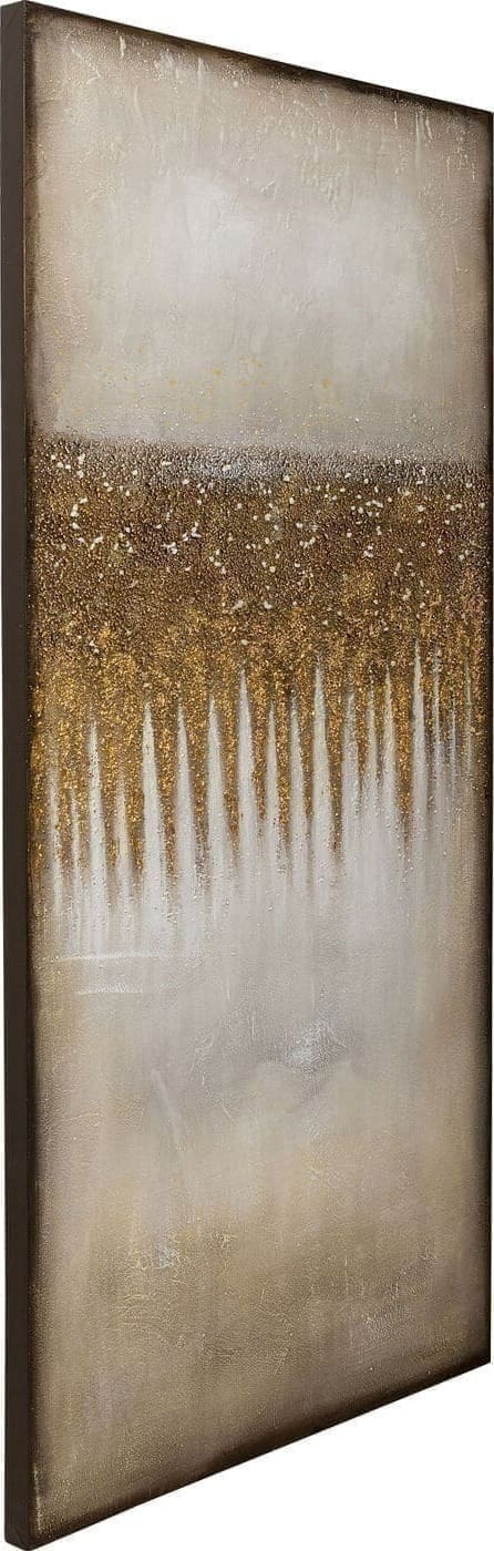 Schilderij Canvas Abstract Fields 100x200cm Kare Design Schilderij 62023