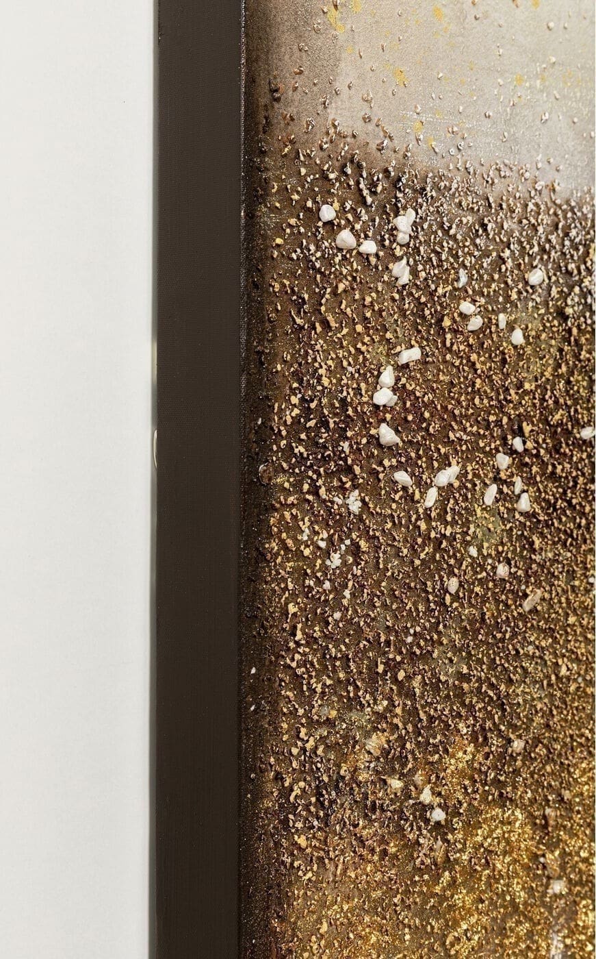 Schilderij Canvas Abstract Fields 100x200cm Kare Design Schilderij 62023