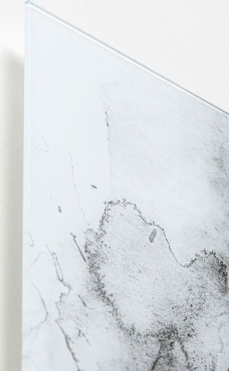 Schilderij Glas Smokey Hair 100x150cm Kare Design Schilderij 53816