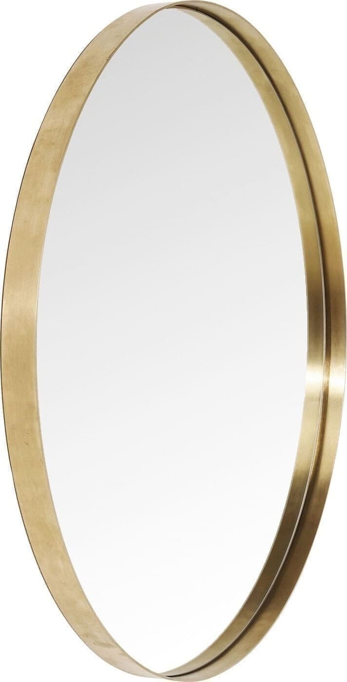 Spiegel Curve MO Brass Ø100 Kare Design Spiegel 85278